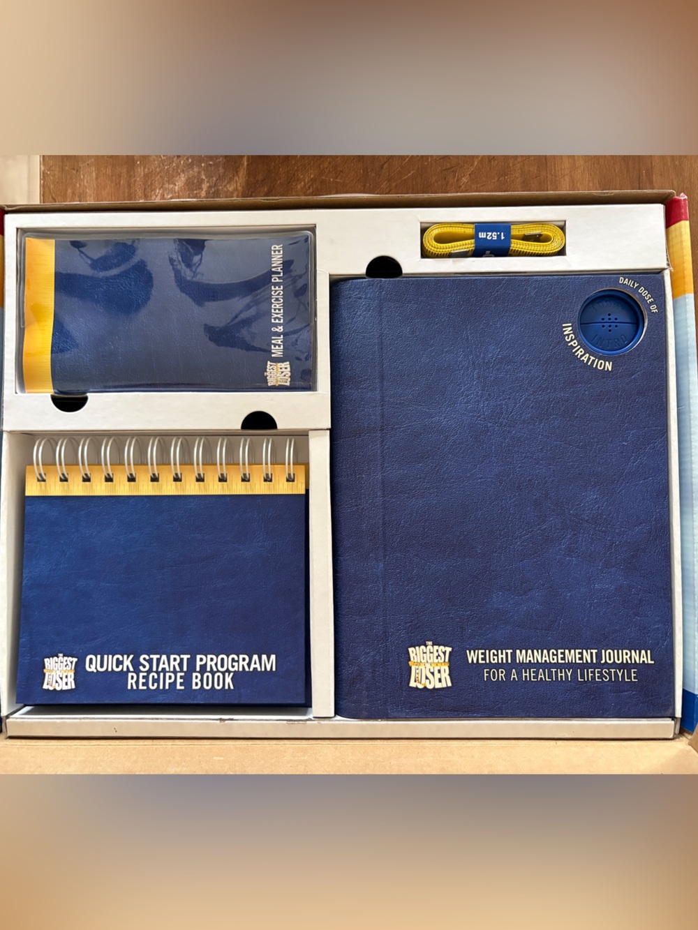 Blue Weight Management Journal Set